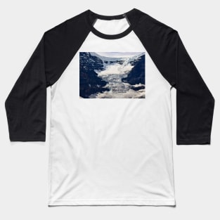 Athabasca Glacier in the Rockies. Baseball T-Shirt